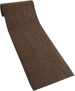 Natural Dark Ironwood Veneer Sheet (Straight Grain) - 6 x 98 Inch - for Furniture Refinishing, DIY Speaker Renovation, Cabinet Revamping, and Craft Projects - Real Wood Veneer with Non-Woven Backing
