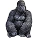 Produktbild Kare Design Deko Figur Gorilla, schwarz, Tierfigur, XL-Dekoration, naturgetreu, 76cm