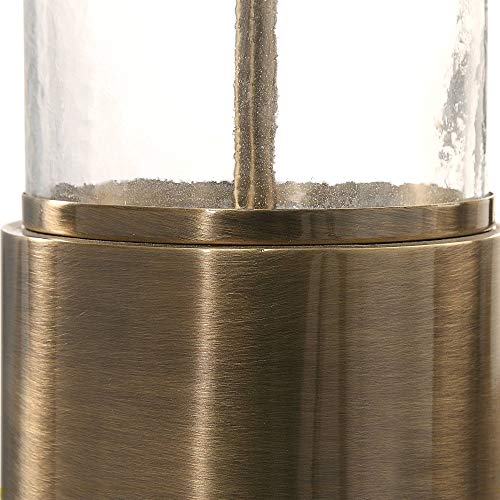 Uttermost Vaiga Antique Brass Plated Table Lamp #TOP30
