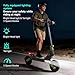 Electric Scooter, 1500W Peak Power Adults Electric Scooter, 34mph, 52V/20ah Battery Scooter with 43 Mile Long Range, NFC Smart Unlock & Dual Disc Brakes, 11” Anti-Slip Off-Road Electric Scooters