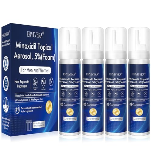 5% Minoxidil Foam with Biotin – Hair & Beard Growth