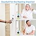 SanJie Wireless Doorbell 1000 Feet Battery Operated Wireless Doorbells for Home Classroom Hearing Impaired Doorbell with 4 Working Modes 5 Volume Level