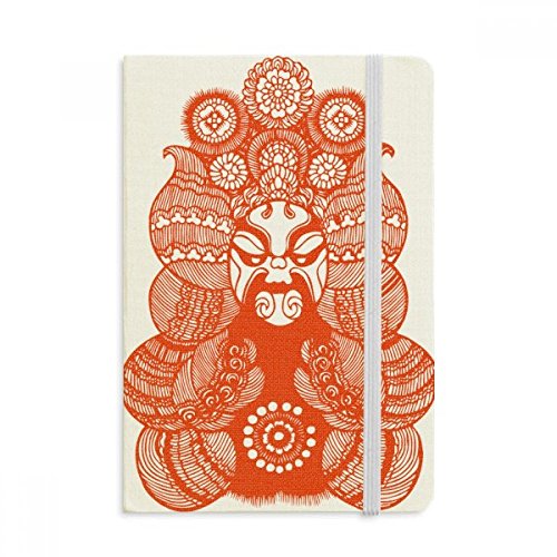 Journal classique opéra de Pékin A5 portable multicolore pour écriture et dessin
