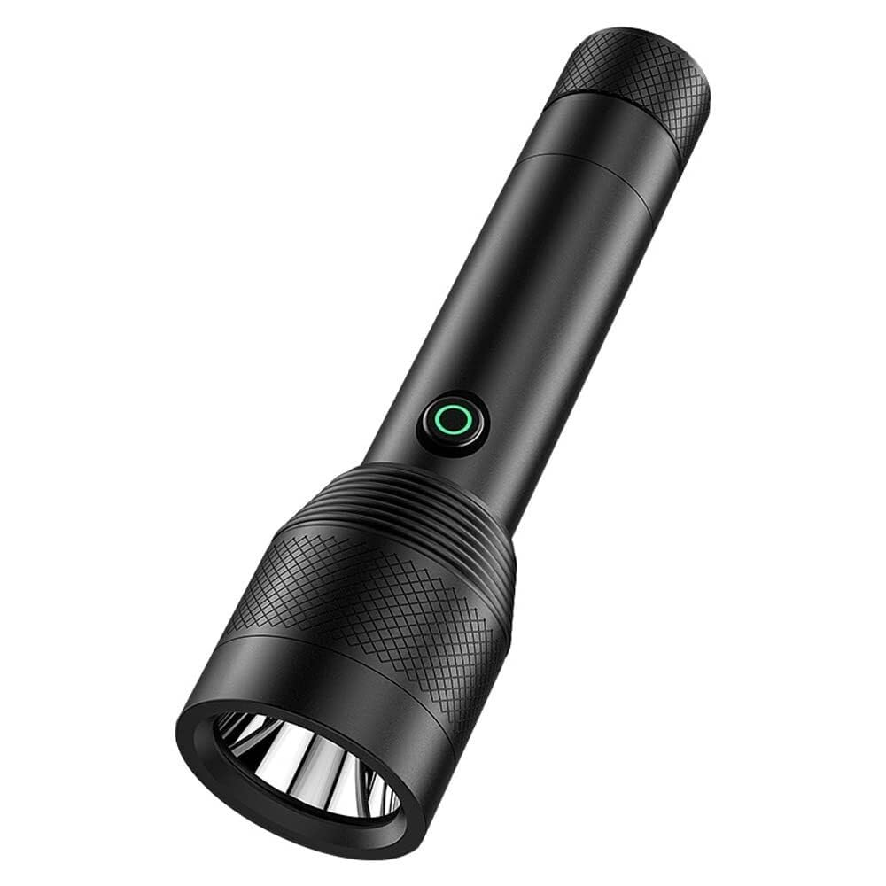 QFGVMXBWKZH Outdoor LED Strong Light Flashlight,High Lumens Tactical Flashlight Rechargeable,for Hiking, Camping, Emergency Waterproof Flashlight