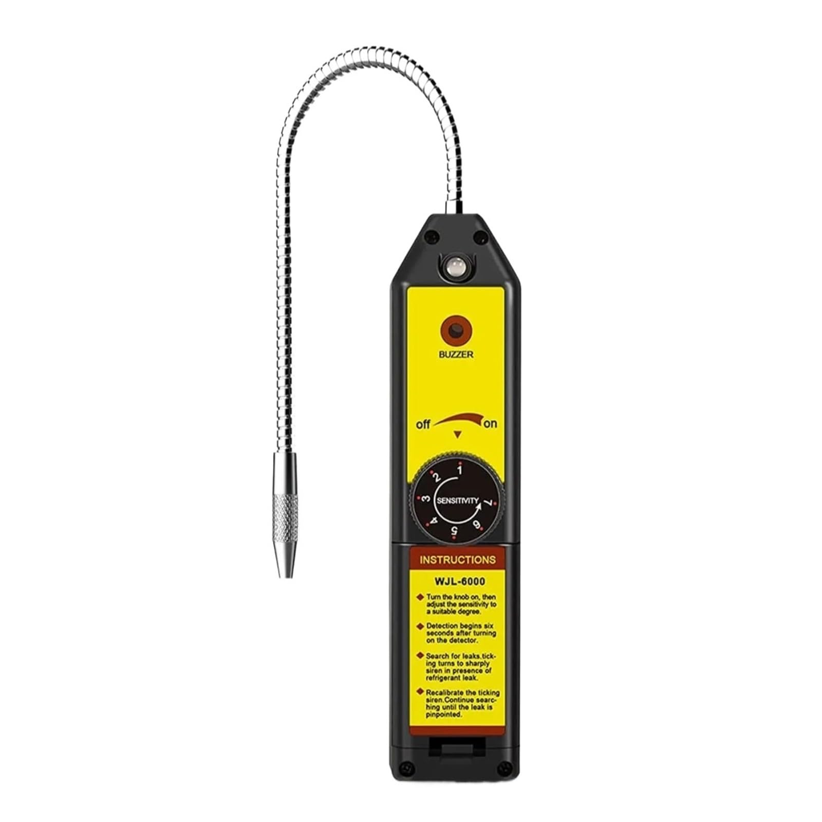 Detektor Nieszczelności Freon CFC HFC Gaz Halogenowy Czynnik Chłodniczy Monitor Powietrza Klimatyzacja R22a R134a Gazomierz Automatyczne Chłodzenie Dokładne Monitorowanie Czasie Rzeczywistym