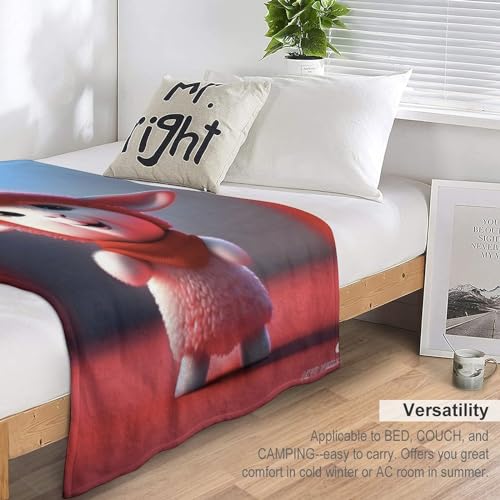 Couverture Mouton Mignon douce et confortable au tissage premium pour lit moderne - 6