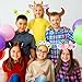 Animal Ears Headband Plush Hair Band Halloween Christmas Birthday Decor Cosplay Animal Theme Party Favors for Kids Adults