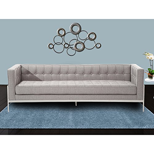 Weldenia Armen Living Sofa, Gray #TOP11