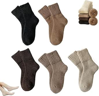 Ladies Thermal Hiking Boot Socks Thick Winter Warm Adults Womens Walking 3 Pairs - View #6