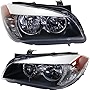 For BMW X1 Headlight 2013 2014 2015 Driver and Passenger Side Pair/Set | Halogen | BM2518151 + BM2519151 | 63117290237 + 63117290238
