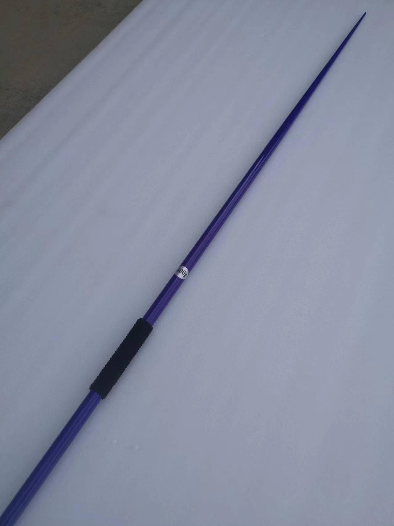 Generic Elite Javelins 600 Gram 65 Meter Steel Tip - IAAF Certified - [1 Year Warranty] Girl's High School College Track and Field Javelin Throw (Purple)