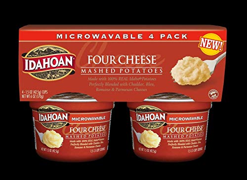 Idahoan Four Cheese Mashed Potatoes - Gluten-Free, Real Idaho Potatoes