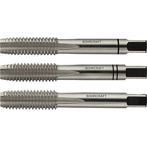 Craft Tarauds à Main HSS Din 352 Hss-G, M 5/3 pièces Perçage dans Caisse Unibox avec Couvercle, 1 pièce, 41001100500