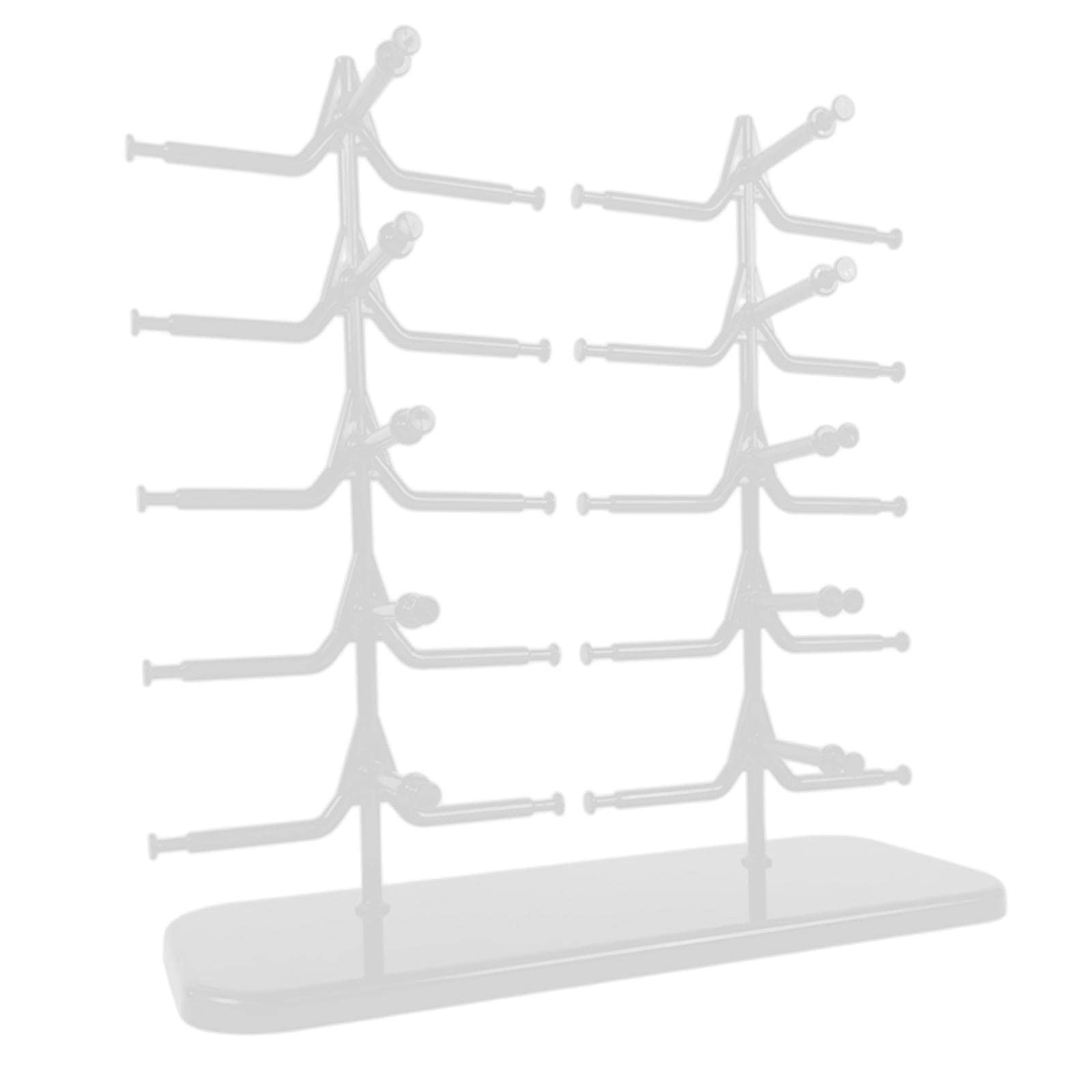 SAZ DEKOR 10 Pairs Sunglasses Display Rack Eyeglass Glasses Stand Holder White-image-22