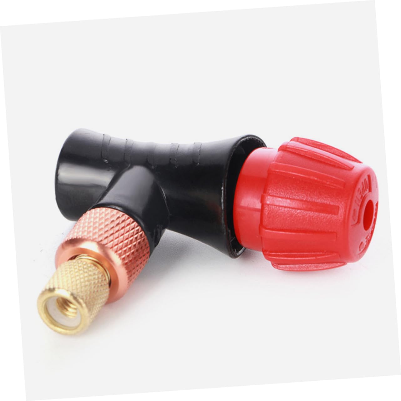 Gatuida 5 Stück Tire Inflator Gewinde Fahrradpumpe Ventilkopf Verwendung für Französische und Amerikanische Ventile Langlebig und Zuverlässig Sorgt für Luftleckage Kompatibel mit