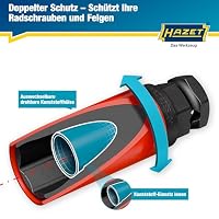 HAZET Kraft Steckschlüsseleinsatz-Satz 903SLG6/3, Länge 87 mm – Ansicht 3