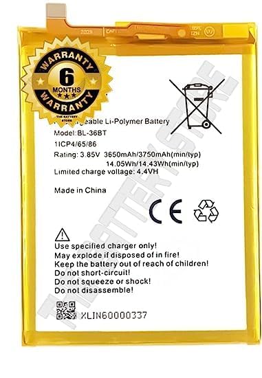 Image of THE BATTERY STORE Original BL-36BT Battery for Tecno Camon I Air 2 Plus Battery with 6 Months Warranty *** (DD219)