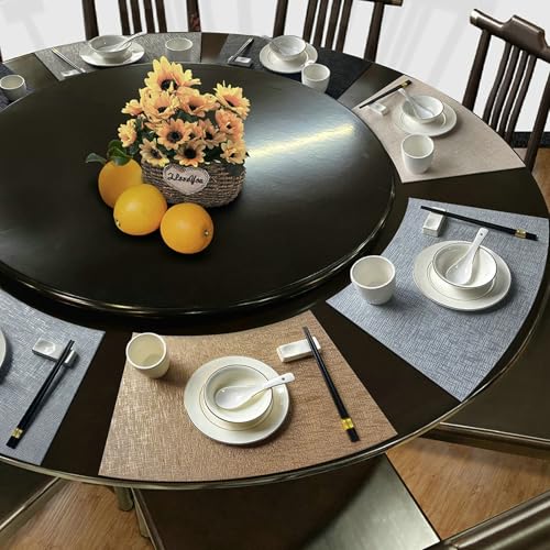 Set de table 8 personnes lavable et imperméable pour protéger la table - 3