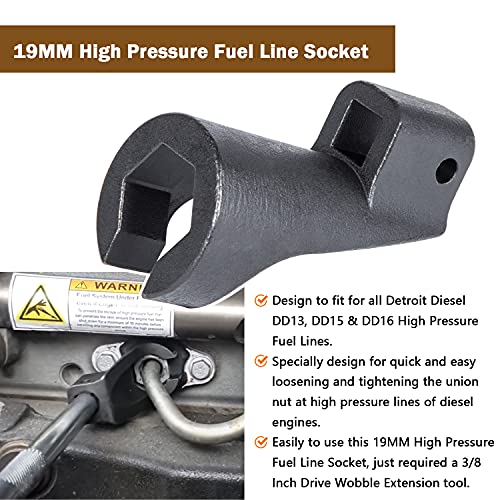 Dd15 Timing Tool Engine Brake Adjustment Tool/Engine Barring Tool/Tdc Locating Pin/Fuel Line Socket/Idler 3 Cantilever Tool/Crankshaft Tdc Locating Tool/Camshaft Timing Tools For Detroit Diesel Dd15 #TOP4
