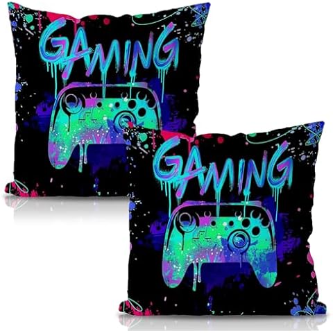 VorErgyllic Cushion Cover Gaming- Pillow Cases Cover