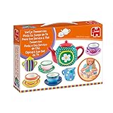 Inhalt: Teekanne, Milchkanne, Zuckerdose, 4 Tassen, 4 Untertassen, 12 x 3 ml Farben, Pinsel