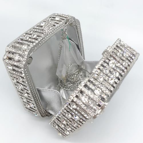 パーティバッグ　結婚式　クラッチ　ラインストーン　スワロフスキー　ショルダー tkh24b0511060_1.jpg