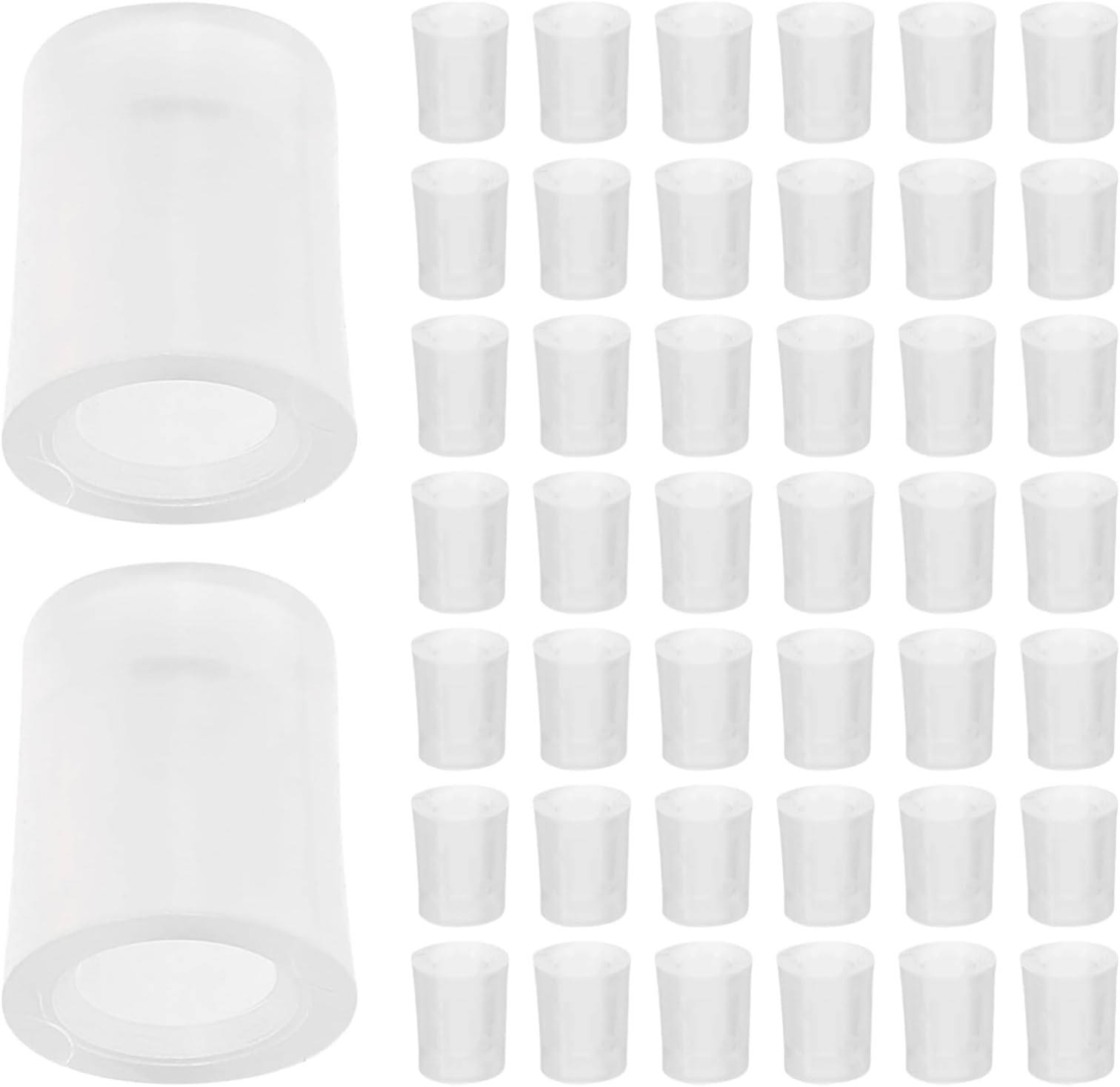 Mipcase 50pcs Perfume Dispenser Adapter Refill Pump Tools Adapter for Bottle Perfume Dispenser Conversion Head for Travel Use