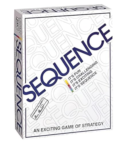 Image of The Original Sequence Strategy Game Board & Card Game for Kids & Adults | Educational Family Game Night Fun | 2-12 Players | Ages 7+ Years | Gift Set for Boys & Girls | Small Size