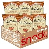 Miss Vickie's Kettle Cooked Potato Chips, Smokehouse BBQ Flavored , 1.375 Ounce (Pack of 64)
