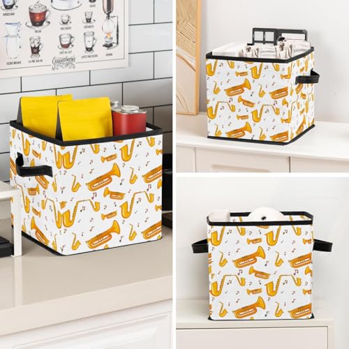 Rangez les jouets et vêtements facilement avec le cube pliable - 8