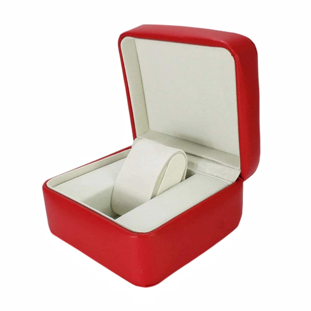Rote Uhrenbox Uhren-Anzeige-Box High-End-Geschenkbox Uhrenarmband-Aufbewahrungsbox für Om-ega Se-ama-ster Planet Ocean