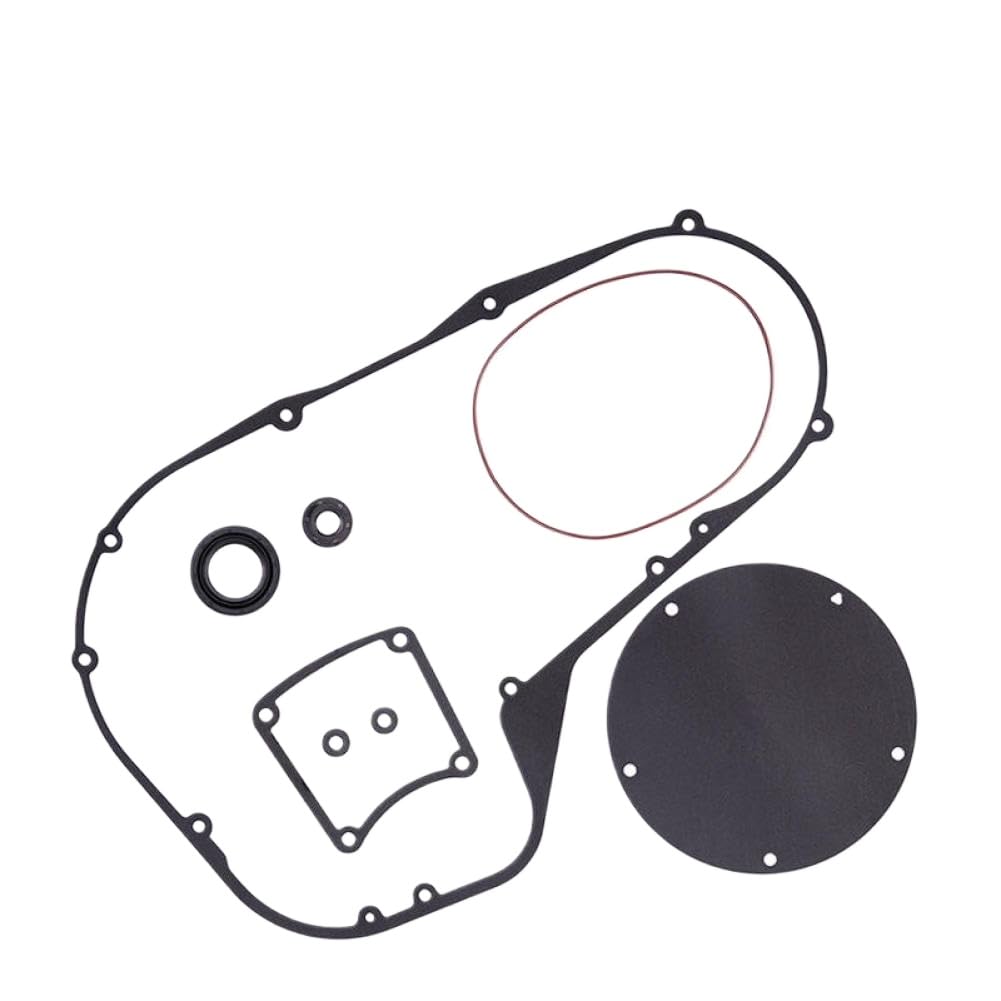 Motorcycle Clutch Primary Cover Gasket Kit Compatible with FLTR King FLHR Street FLHX Electra FLHT CVO 34901-94A