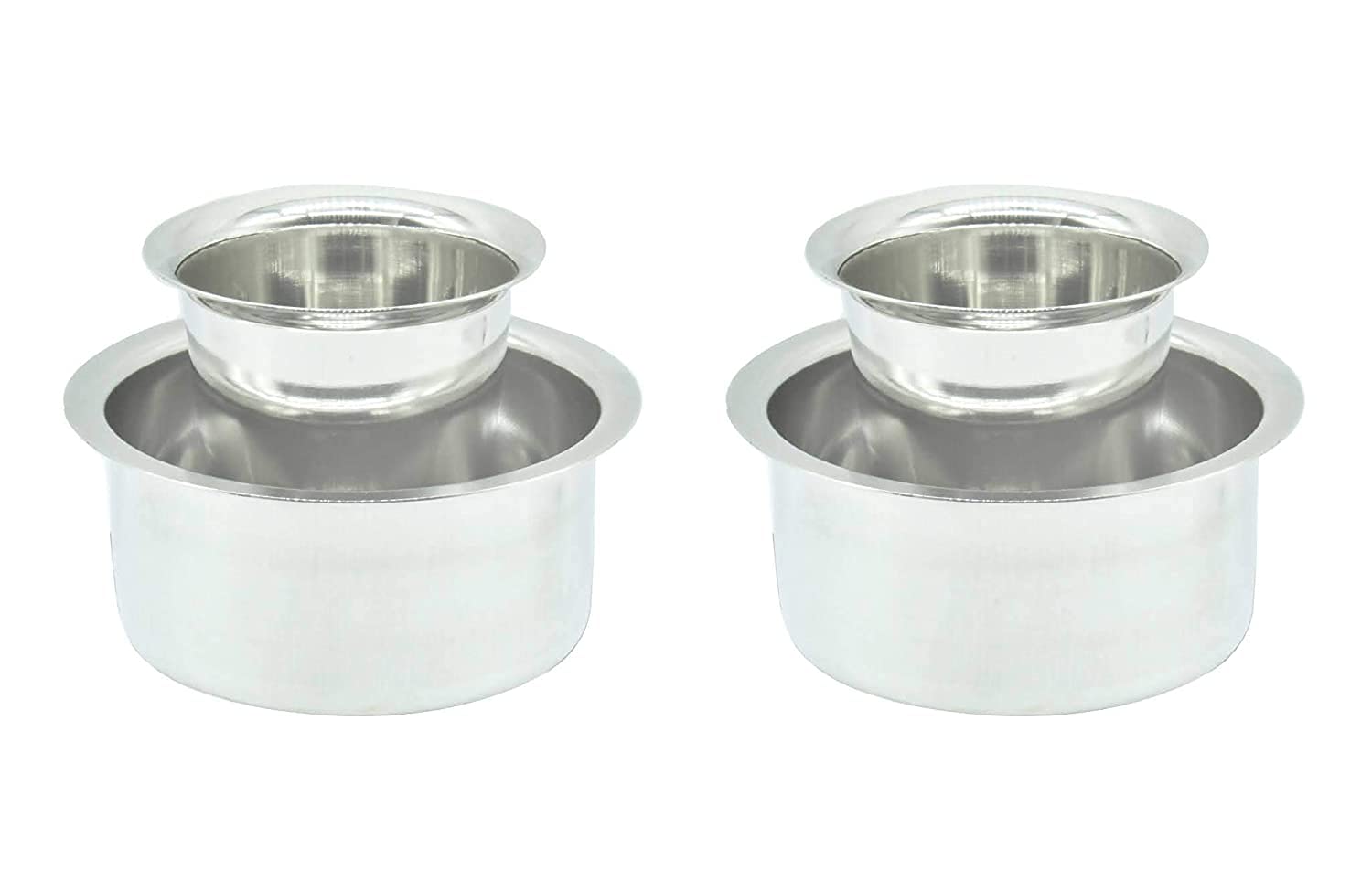 Accattivante bicchiere indiano in acciaio inox per estetica e utilizzo