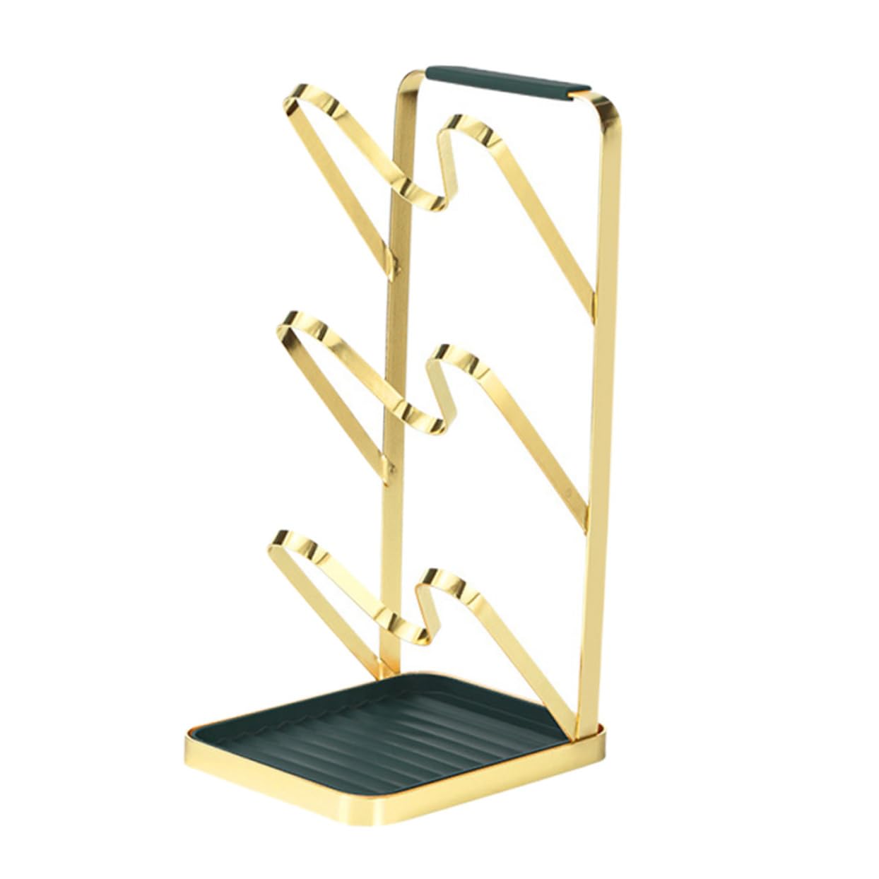 1pieza Organizador De Tapas De Cocina De Soporte Estable Para Cubiertas De Olla Almacenamiento Práctico y Moderno Para Utensilios De Cocina