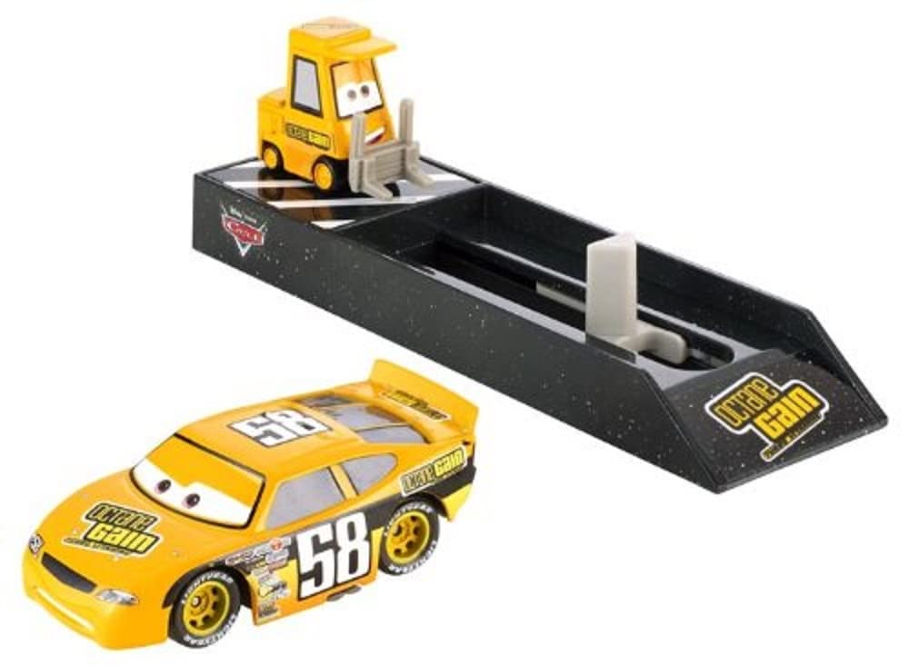 Disney Pixar Cars Pit Crew Launchers - Octane Gain No 58 (Bgf08)