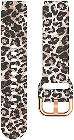 Miniatura 3 de Correa de reloj compatible con Forerunner 45, correas de repuesto de reloj de silicona con patrón impreso para mujeres y hombres