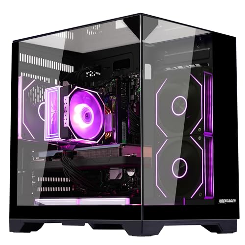 鏡面ガラスパネル採用 ゲーミングデスクトップパソコン - AMD Ryzen 7 5700X 8コア(最大4.6GHz) - GeForce RTX 3060 12GB -16GB DDR4 RAM - 3TB SSD(NVMe+SATA) - WIFI