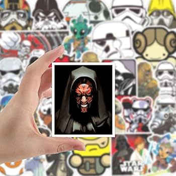 Amazon.co.jp: スターウォーズステッカーセット 100枚 防水