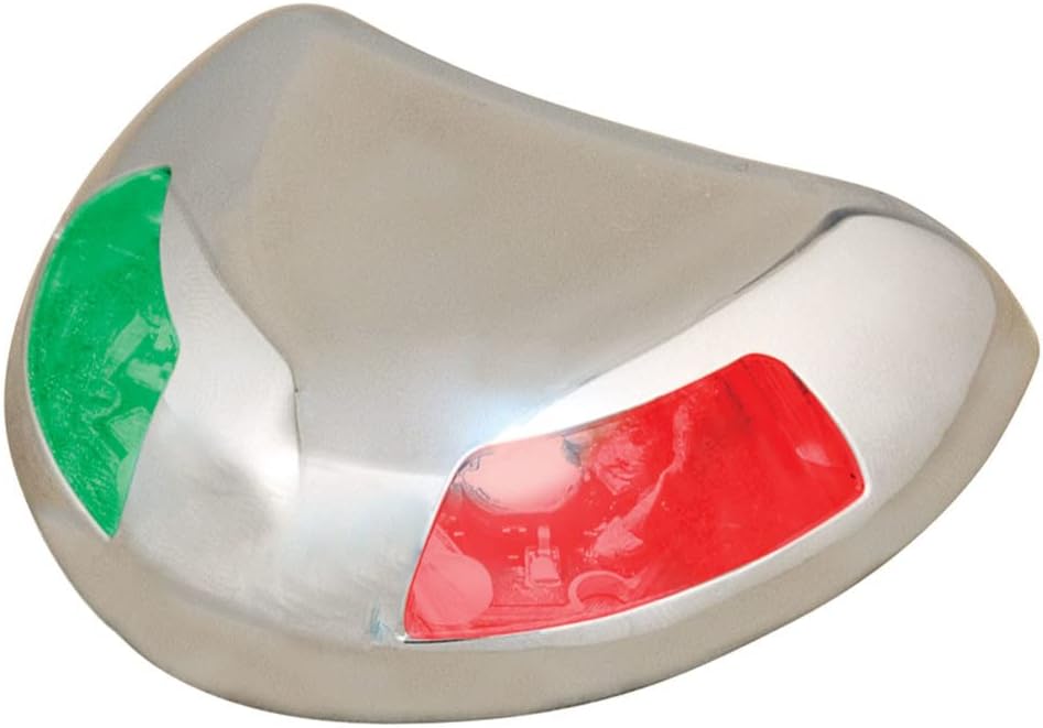 0615DP2STS LED Stealth II Series Horizontal Mount Bi-Color Light - Stainless Steel Finish