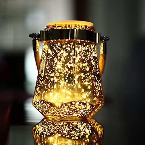 CANDLE CHOICE Battery Operated Jar String Light with Auto Daily