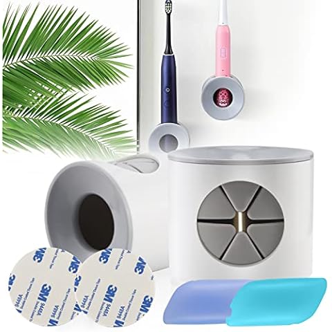 zahnbürstenhalter elektrische zahnbürste 2STK, zahnbürstenhalter Wand Halterung Toothbrush Holder Cover