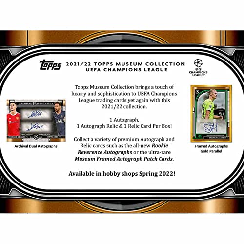 Amazon.com: 2021-22 Topps UEFA Champions League Museum
