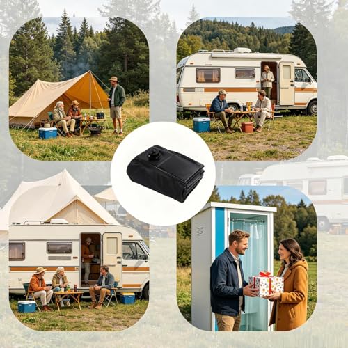 Bassin de douche de camping pour résoudre le manque d'espace en voyage - 5