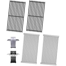 463642316 Emitter Plates & Cooking Grates for Charbroil TRU-Infrared 466642416 463632320 463644220 463675016 463675016P1,Infrared Grill Replacement for Charbroil G369-0030-W1 G362-2100-W1,17 Inch