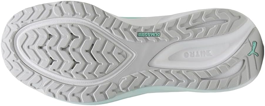 PUMA Womens Electrify Nitro 4 Running Sneakers Shoes - Green