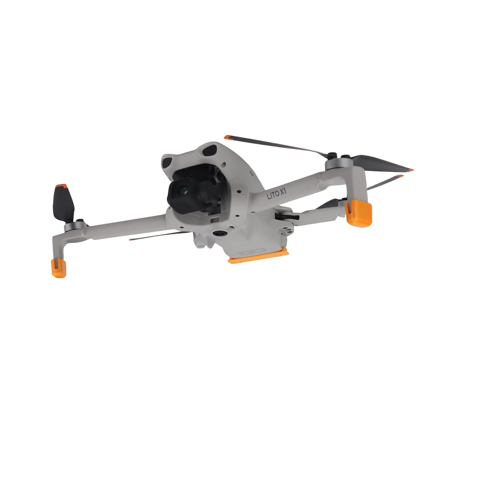 Dla DJI Lito X1 i Lito 1, wspornik zwiększający wysokość podwozia, osłona ochronna drona z instalacją zatrzaskową (pomarańczowa)