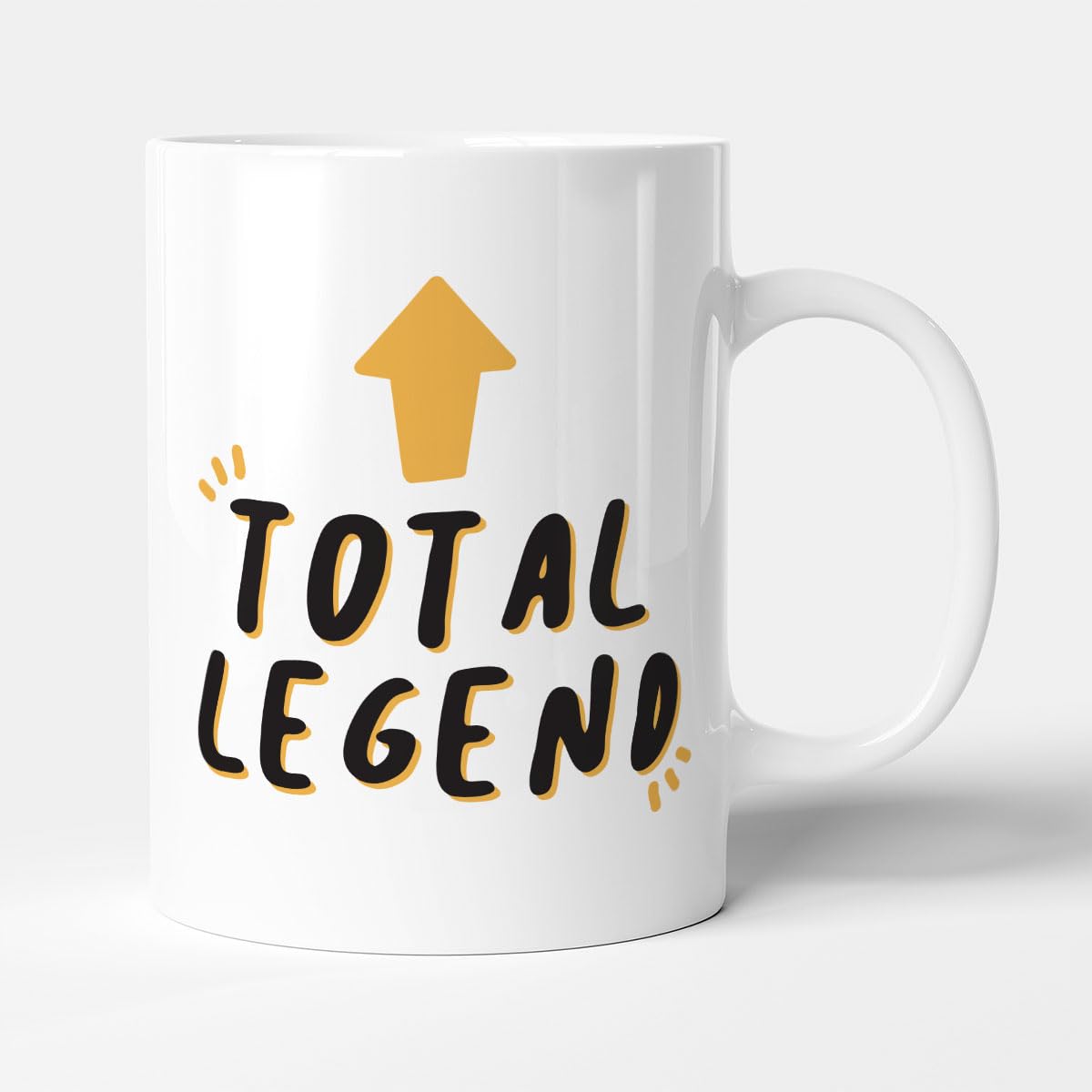 Victorian Printing Co - Total Legend - Funny Colleague Brother Boyfriend Gift Mug, Ceramic, 11fl.oz.
