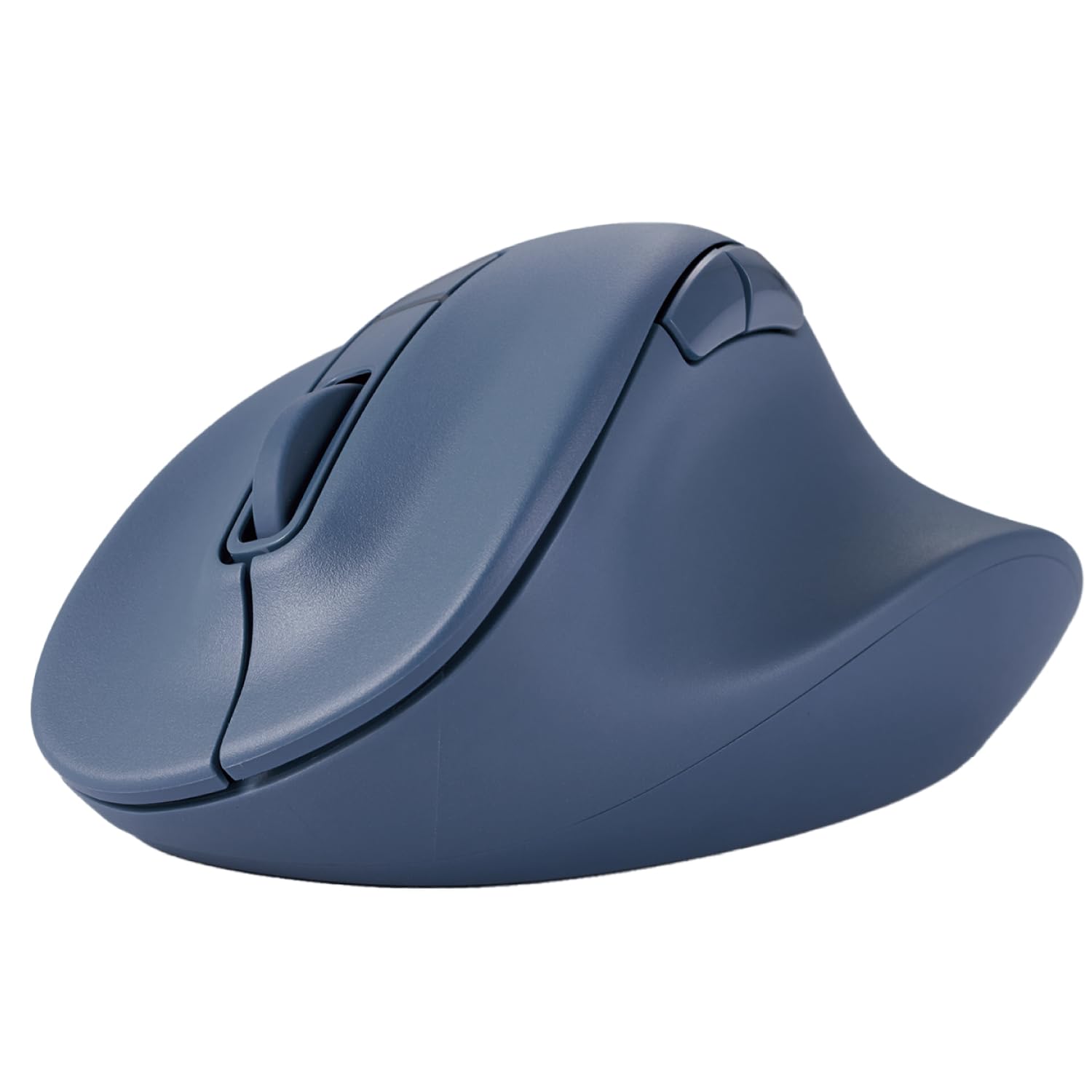 ELECOMBluetooth Wireless Ergonomic Shape Mouse, Silent Click, Right Hand 2000DPI, 5 Buttons, Optocal Sensor, Compatible with PC, Mac, Laptop, EX-G, Lsize Blue (M-XGL30BBSKBU)