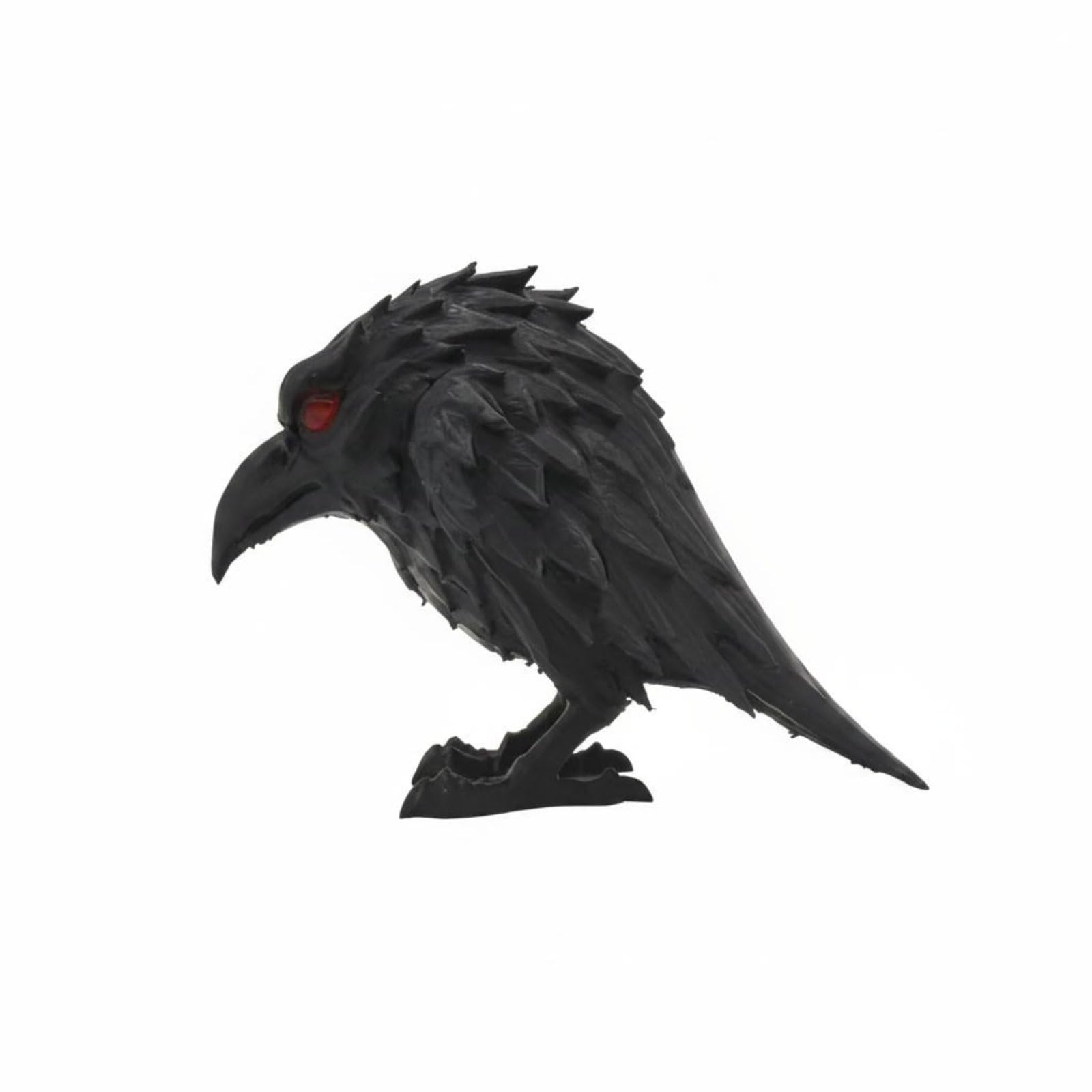 Amazon.co.jp: CAQYPVH 暗黒カラス置物 細部仕上げ レジン製カラスの小