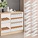 FENRUNXU Shoe Slots Organizer for Closet,12PACK Shoe Stacker Shoe Rack Organizer for Closet Space Saver Storage Shoe Holder Organization(Transparent)
